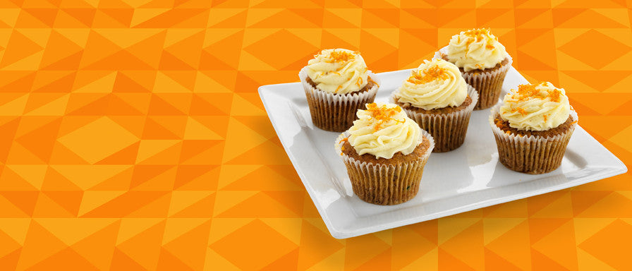 Carrot & Walnut Cupcakes